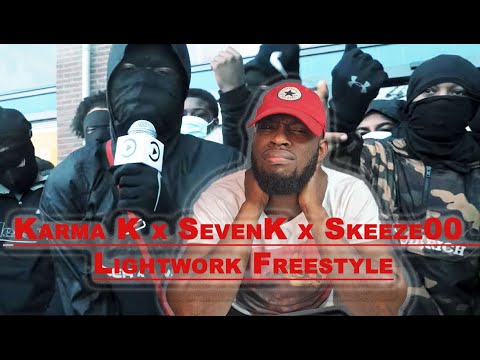Karma K x SevenK x Skeeze00 - Lightwork Freestyle Reaction