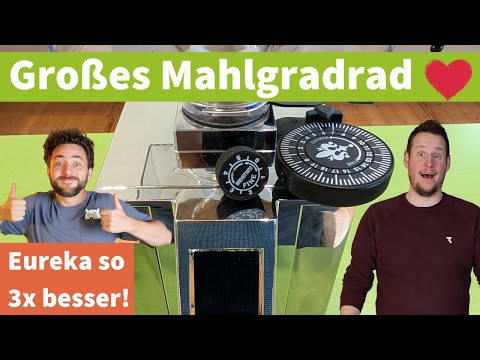 Großes Eureka Mignon Mahlgradeinstellrad - Bestes Upgrade für diese Mühle!