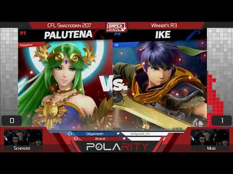 CFL Smackdown 207 Ultimate - Schrader (Palutena) vs Mugi (Ike) - Winners R3