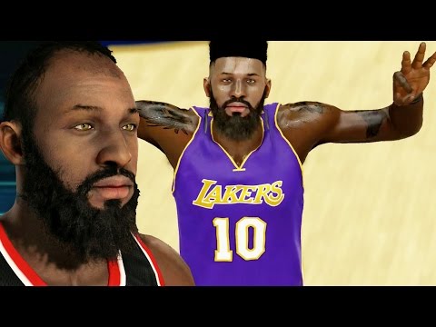 NBA 2k15 MyCAREER Gameplay S2 - FACECAM Bridges with LeBron's Hair Cut - Attributes & Badges Updated
