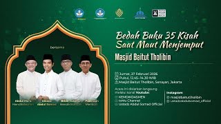 Download lagu LIVE | Bedah Buku 35 Kisah Saat Maut Menjemput | Ustadz Abdul Somad mp3