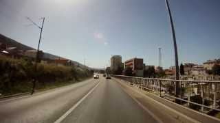 preview picture of video 'Bosnian road M-17 (07. Mostar city north - Mostar city south)'