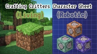 Crafting Critters Character Sheet