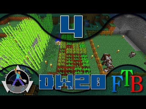Feed the Beast Direwolf20 - Ep 4 - End Prep Begins!