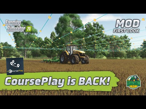 COURSEPLAY is HERE for Farming Simulator 25