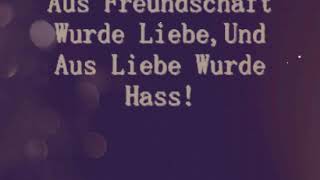 Wenn aus Freundschaft Liebe wird und aus Liebe Hass...