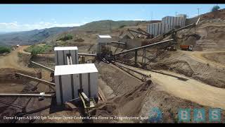 Birikim Engineering - BAS® 500tph Magnetite Pre-Beneficiation Plant