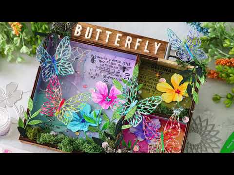 Secret Butterfly Garden Box + Simon's DieCember Release Hop!