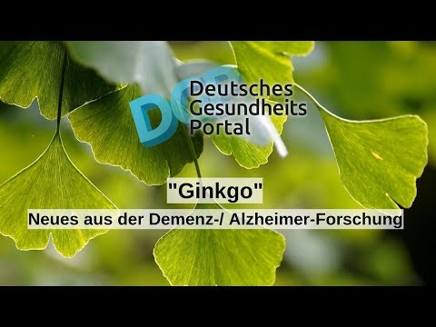 "Ginkgo" - Neues aus der Alzheimer- / Demenz-Forschung