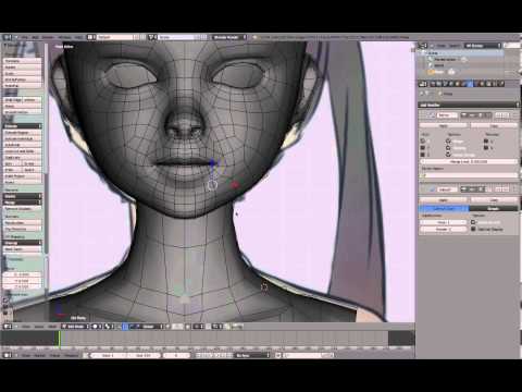Blender anime character modeling tutorial Introduction Part 0 24