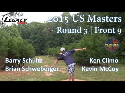 The Disc Golf Guy - Vlog #327 - US Masters R3F9 - B Schultz B Schweberger K Climo K McCoy
