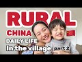 MY DAILY LIFE IN CHINESE VILLAGE --PART2|RURAL CHINA| Popcorn in village
