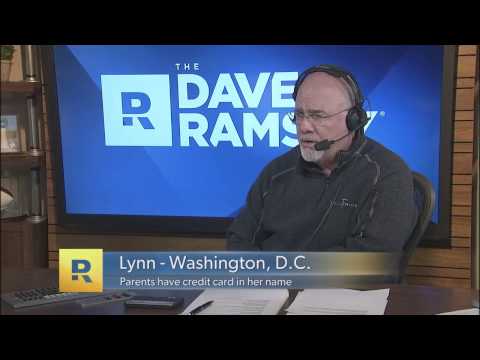 Parents have a credit card in my name