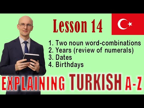 Turkish A to Z - Lesson 14