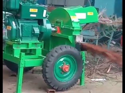 Diesel Engine Operated Agricultural Shredder