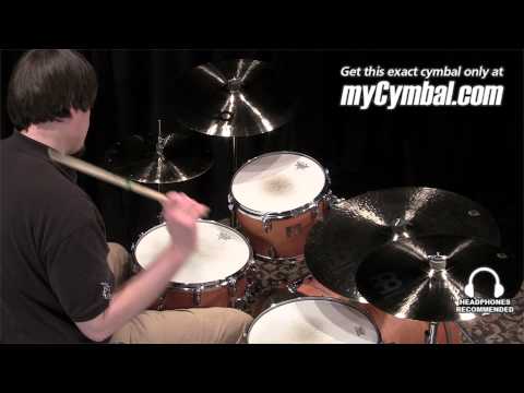 Meinl 16" Byzance Brilliant Medium Thin Crash Cymbal (B16MTC-B-1021113R)