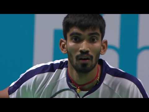 Dubai World Superseries Finals 2017 | Badminton Day 2 M4-MS | Srikanth Kidambi vs Chou Tien Chen
