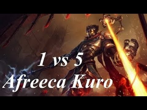 Afreeca Kuro Viktor 1 vs 5 - Nothing Is Impossible