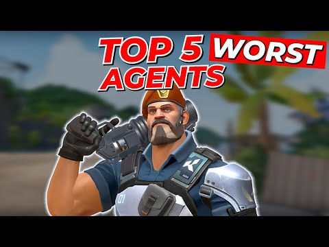 Top 5 Worst Agents in Valorant