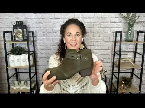 Earth Origins Suede Ankle Boots - Odel on QVC