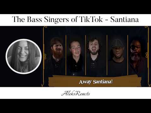 The Bass Singers of TikTok - Santiana | Reaction | I'D GLADLY SAIL THE HIGH SEAS WITH THESE VOICES