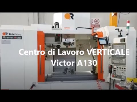 Вертикальный фрезерный трехосевой обрабатывающий центр с ЧПУ Victor Taichung Vcenter-A130 - Видео c Youtube №1