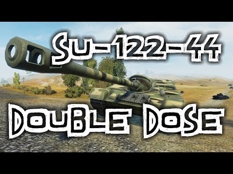 World of Tanks || SU-122-44 - Double Dose