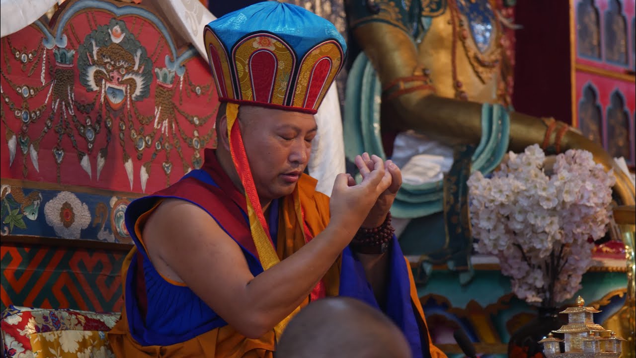 Public Address by His Holiness Lungtok Dawa Dhargyal Rinpoche, the 34th Menri Trizin