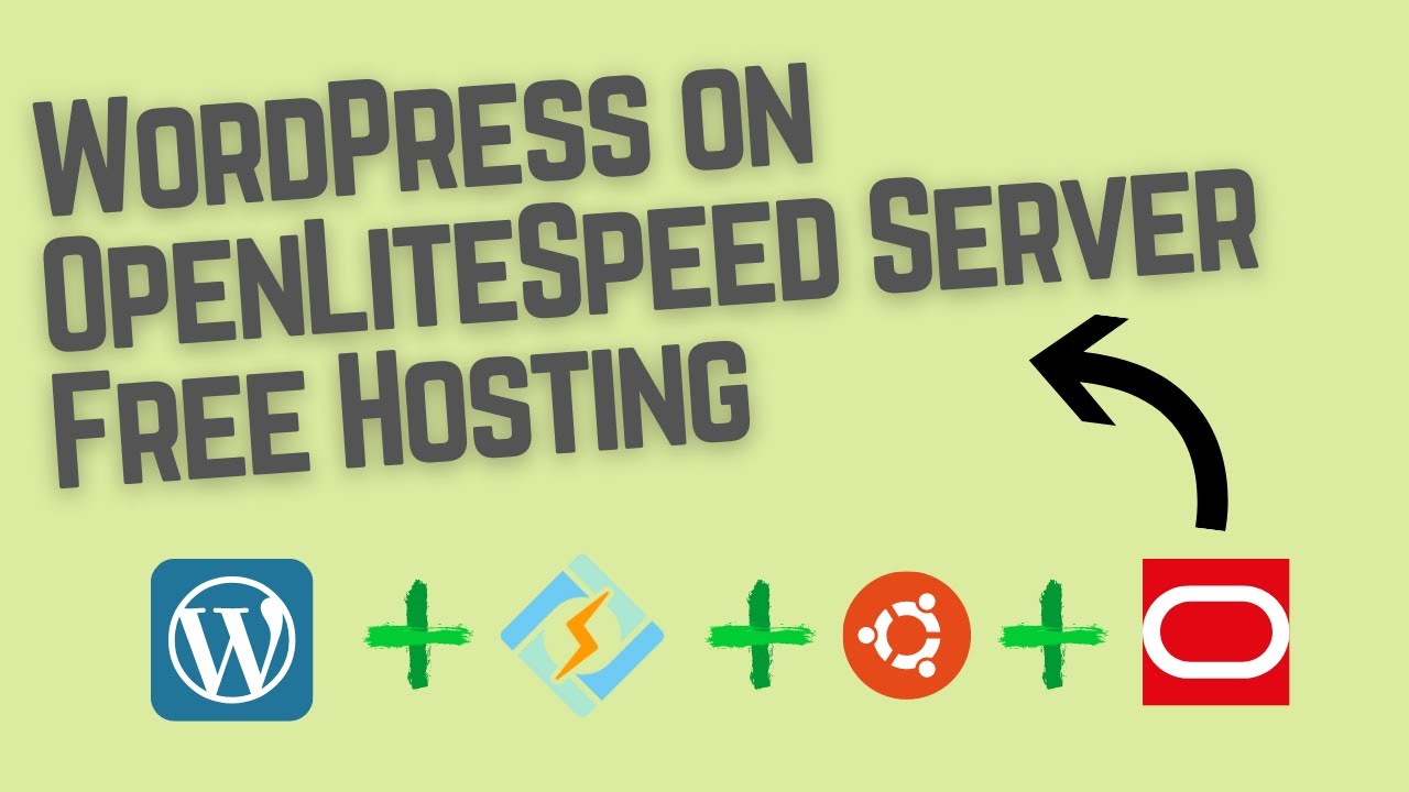 Free Hosting for WordPress - WordPress on OpenLiteSpeed Server with Ubuntu 20.04 | Oracle Cloud ⚡