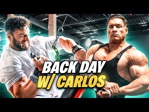 IFBB Pro Carlos DeOliveira Takes On My Science-Based Back Workout