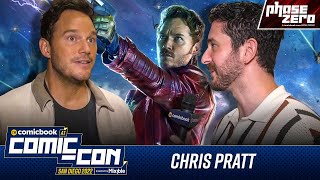 Chris Pratt Talks "End" of The Guardians Of The Galaxy, Star-Lord's Future. 2022 San Diego Comic-Con