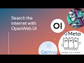 How To Add Real Time Web Search To Open WebUI