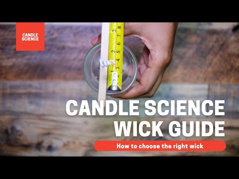 THIS WICK GUIDE IS THE BEST STARTING POINT #WickGuide #WickSizingGuide #TheRightCandleWick #Wicks
