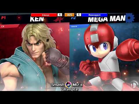 Smash @ Miz's Ultimate 3 - C4rrot (Ken) vs. Reecepect (Mega Man) Winners' Semis