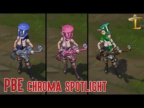 CAITLYN REBEL CHROMA - NEW CHROMA | LUSOR SKIN SPOTLIGHT (PBE)