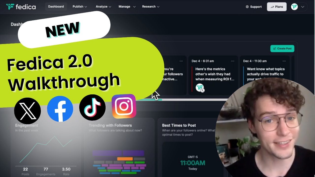 A Quick Walkthrough of Fedica 2.0