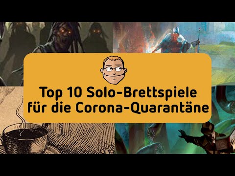 Top 10 Solo-Brettspiele für die Corona-Quarantäne