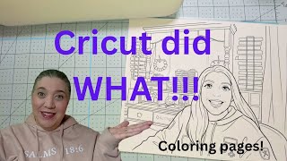 NEW Cricut Coloring pages 2026