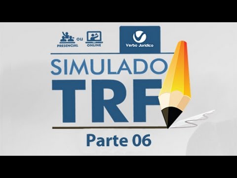 Correção Simulado TRF4 - Parte 6