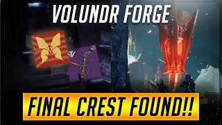 Destiny 2: Black Armory | Third and Final Crest found on Volundr Forge!! How to get SECRET emblem!!