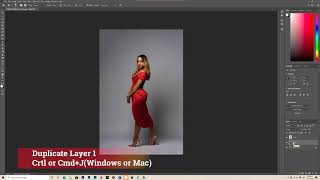 How to Clean Seamless Backdrop Less Than 1 Minute in Photoshop