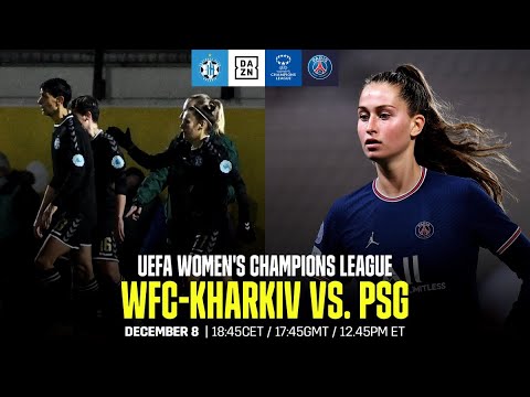 WFC-Kharkiv vs. PSG | Match en intégralité de la 5e journée de l'UEFA Women's Champions League