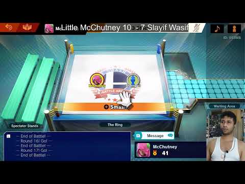 Little Mac vs Sheik | McChutney vs Jarif Wasif – Underrated Mains Duel for First-to-10 (SSBU India)