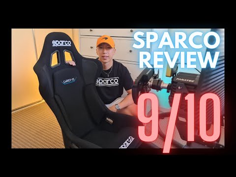 1 mth review of the Sparco QRT Racing Seat #simracing #sparco #mclaren #oscarpiastri