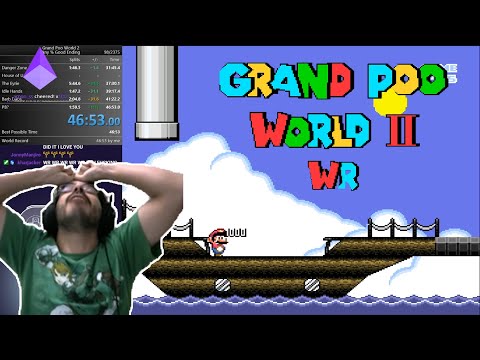 NEW Grand Poo World 2 WR (46:53) by Rotciv