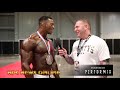 2018 Olympia Raymont Edmonds 2nd Place Men's Physique After Show Interview With Tony Doherty
