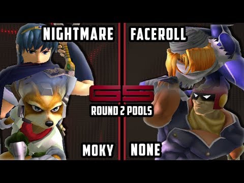 GENESIS 5 SSBM - Moky & Nightmare VS Faceroll & ALG | n0ne - Smash Melee Doubles