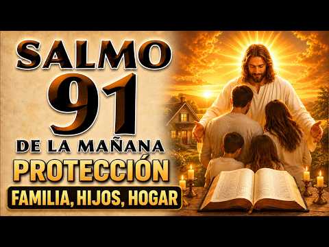 SALMO 91 DE LA MAÑANA ORACIÓN PROTECCIÓN PARA TUS FAMILIA, TUS HIJOS Y TUS HOGAR