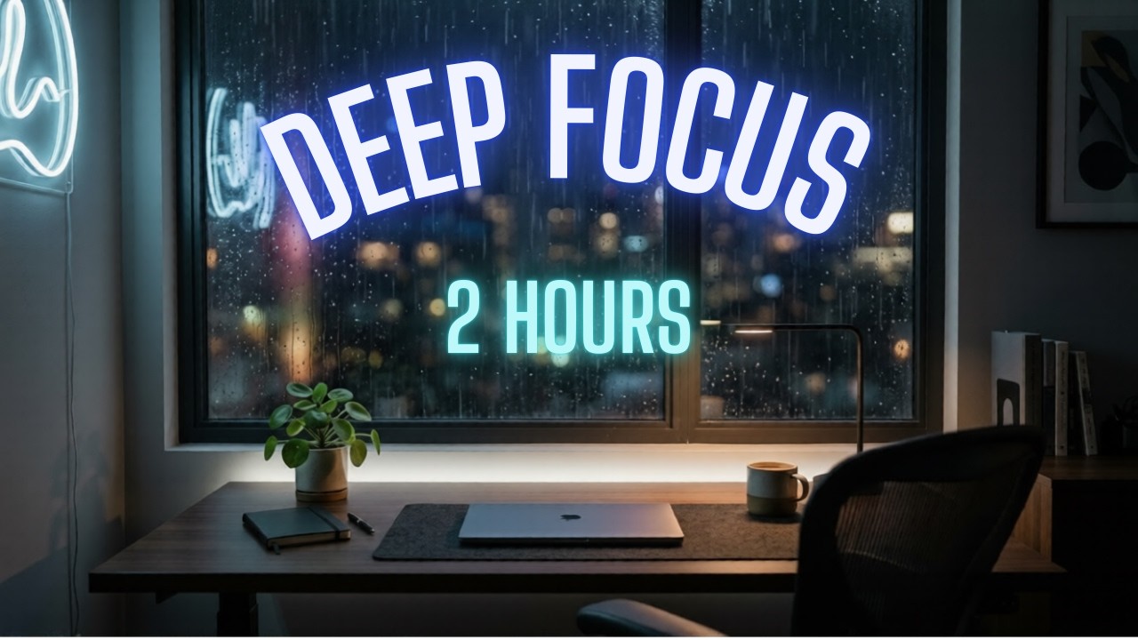 NeuroNest | 2 Hour Deep Focus Ambient for Study, Work & Meditation