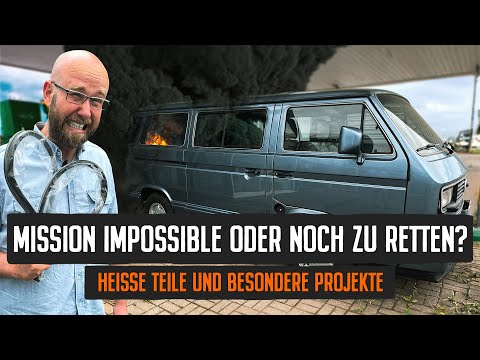 Can a VW T3 still be saved after a fire in the engine compartment? | VAN360.de